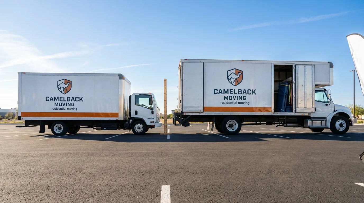 Moving truck size capacity guide in Avon Lake